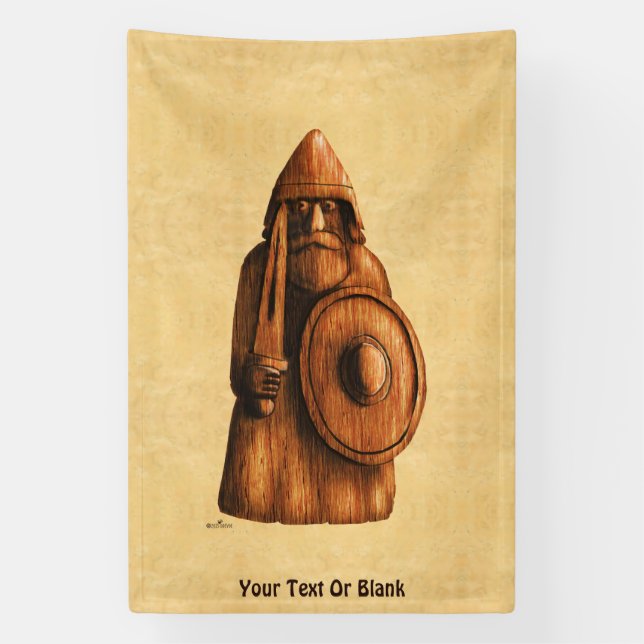 Rustic Viking Banner (Vertical)