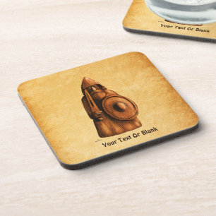 Rustic Viking Coaster