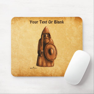 Rustic Viking Mouse Pad