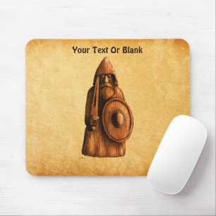 Rustic Viking Mouse Pad
