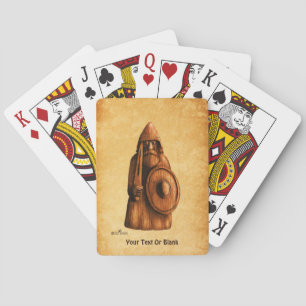 Rustic Viking Playing Cards