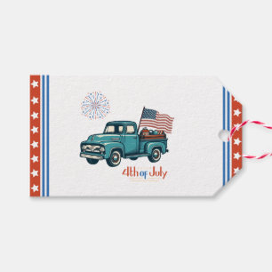 Rustic/vintage 4th of July Gift Tags