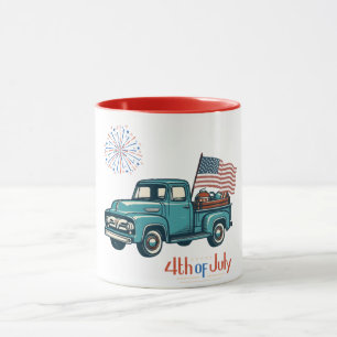 Rustic/vintage 4th of July  Mug