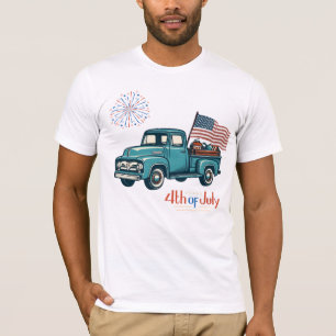 Rustic/vintage 4th of July T-Shirt
