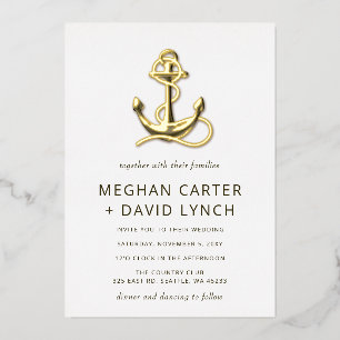 Rustic Vintage Anchor Nautical Wedding