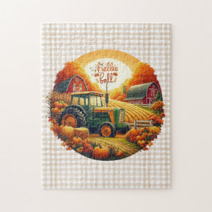 Rustic/vintage autumn on the farm jigsaw puzzle