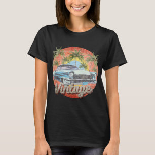 Rustic Vintage Car Summer Vacation T-Shirt