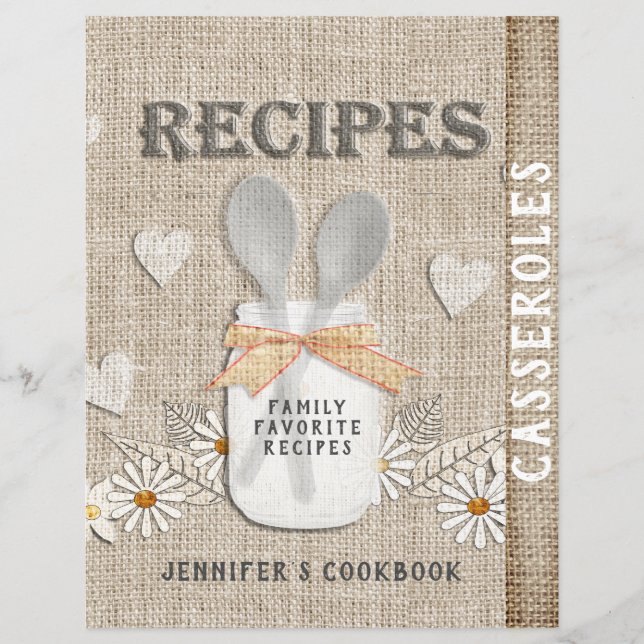 Rustic Vintage Country Personalised  (Front)