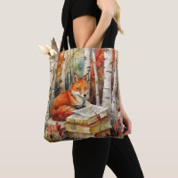 Rustic Vintage Fox Books Woodland Fall Autumn