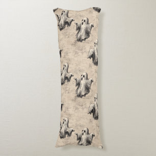 Rustic Vintage Ghost Pattern Body Cushion
