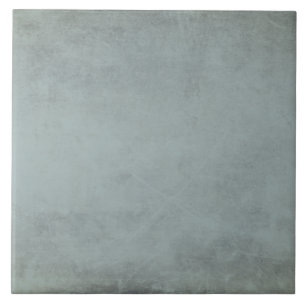 Rustic Vintage Shabby Chic Blue Faux Texture Ceramic Tile
