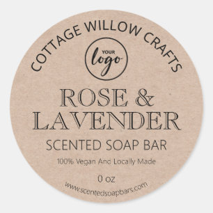 Rustic Vintage Themed Scented Soap Labels