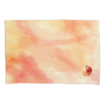 Rustic Watercolor Apple Pattern Pillow Covers