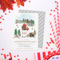 Rustic Watercolor | Canada Day Birthday Party