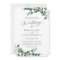 Rustic Watercolor Greenery Wedding