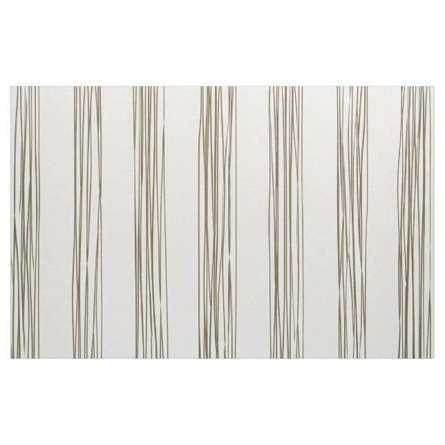 Rustic Watercolor Olive Stripe Fabric (Fat Quarter)