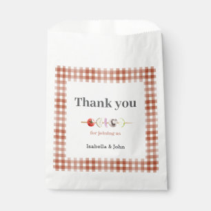 Rustic Watercolor Thank You Baby Shower Favour Bag