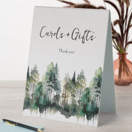 Rustic Watercolor Wedding Cards & Gifts