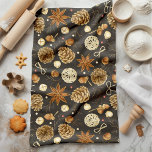 Rustic Watercolor Woodland Pine Cones Fall Tea Towel<br><div class="desc">Rustic Watercolor Woodland Pine Cones Fall hand towel</div>