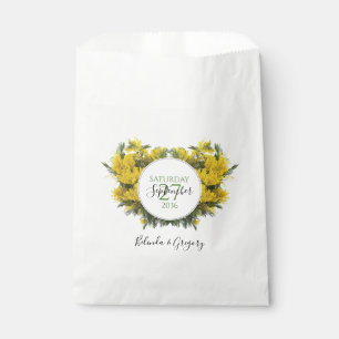 Rustic Wattle Acacia Wedding   Favour Bag