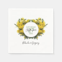 Rustic Wattle Acacia Wedding