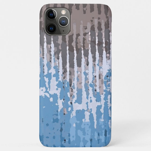 Rustic Weathered/ Brown Blue Case-Mate iPhone Case (Back)