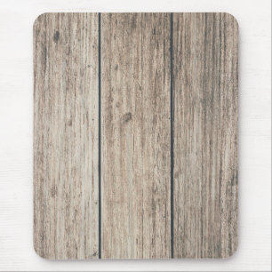 Rustic Weathered Wood Farmhouse Barn Country Mouse Pad