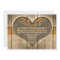 rustic wedding anniversary invitations