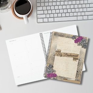 Rustic Wedding Bridesmaid Gift Idea Planner