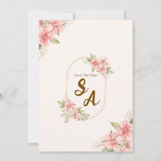 Rustic Wedding Invitation