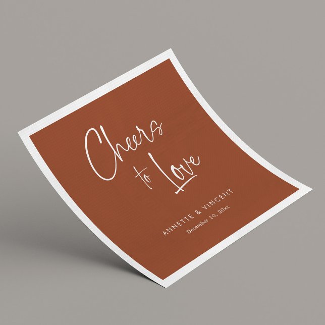 Rustic Wedding Napkins with Name Personalised (Rustic Wedding Napkins with Name Personalized)