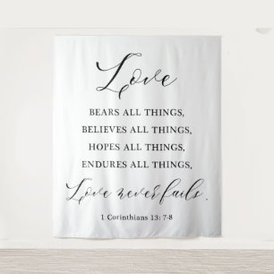 Rustic wedding tapestry backdrop