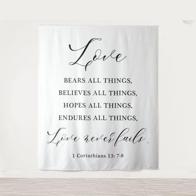 Rustic wedding tapestry backdrop (Front)