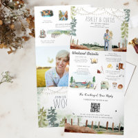 Rustic Weekend in the Woods | Forest Wedding