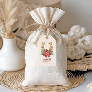 Rustic Western Christmas Gift Tags
