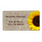 Rustic Western Country Burlap Sunflower Wedding