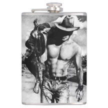 Rustic Western Cowboy Cool Masculine Art Modern