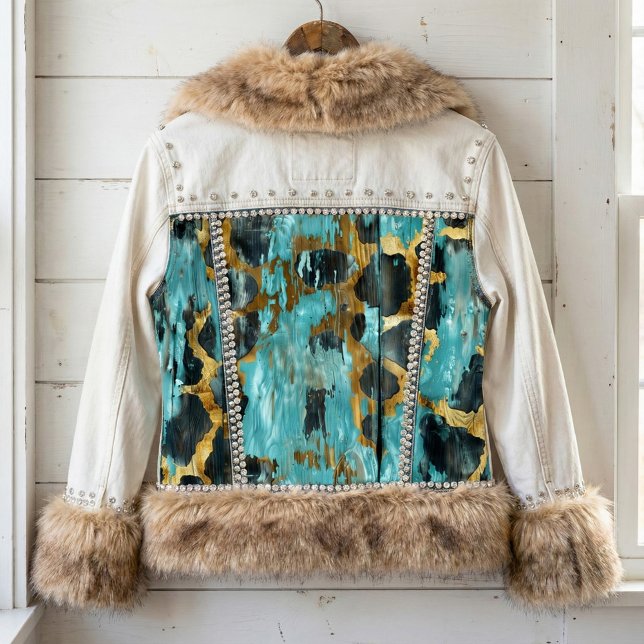 Rustic Western Cowgirl Chic Animal Pattern  Tissue Paper (Creator Uploaded)