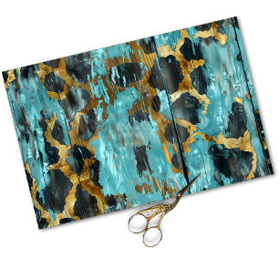 Rustic Western Cowgirl Chic Animal Pattern Tissue Paper