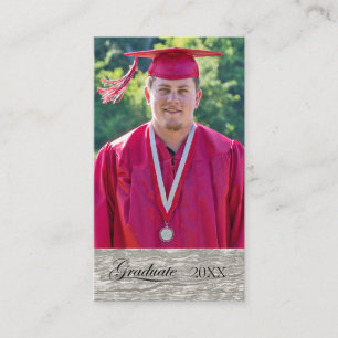 Rustic Western Graduation party Attend card
