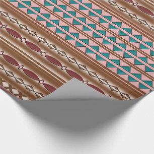 Rustic Western Pattern Wrapping Paper