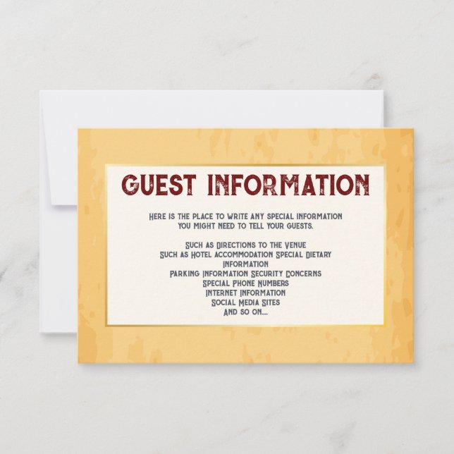 Rustic Western Wedding 🤠 Country Charm Invitation (Front)