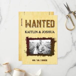 Rustic Western Wedding 🤠 Country Charm Wedding Program