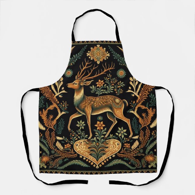 Rustic Wilderness Deer Apron (Front)