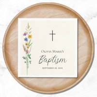 Rustic Wildflower Baptism