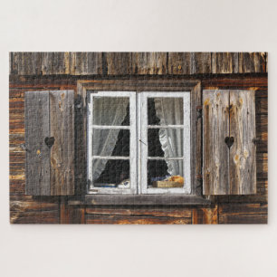 rustic window puzzle