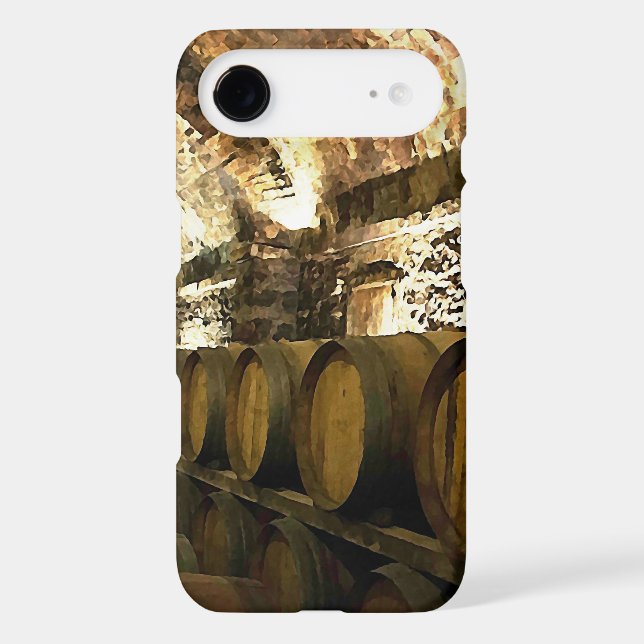 Rustic Wine Cellar Case-Mate iPhone Case (Back)