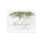 Rustic Winter Berries Pine Cone Greenery Wedding