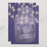 Rustic Winter Wonderland Christmas Open House