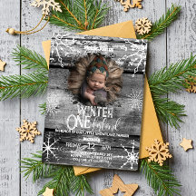Rustic Winter Wonderland Silver
